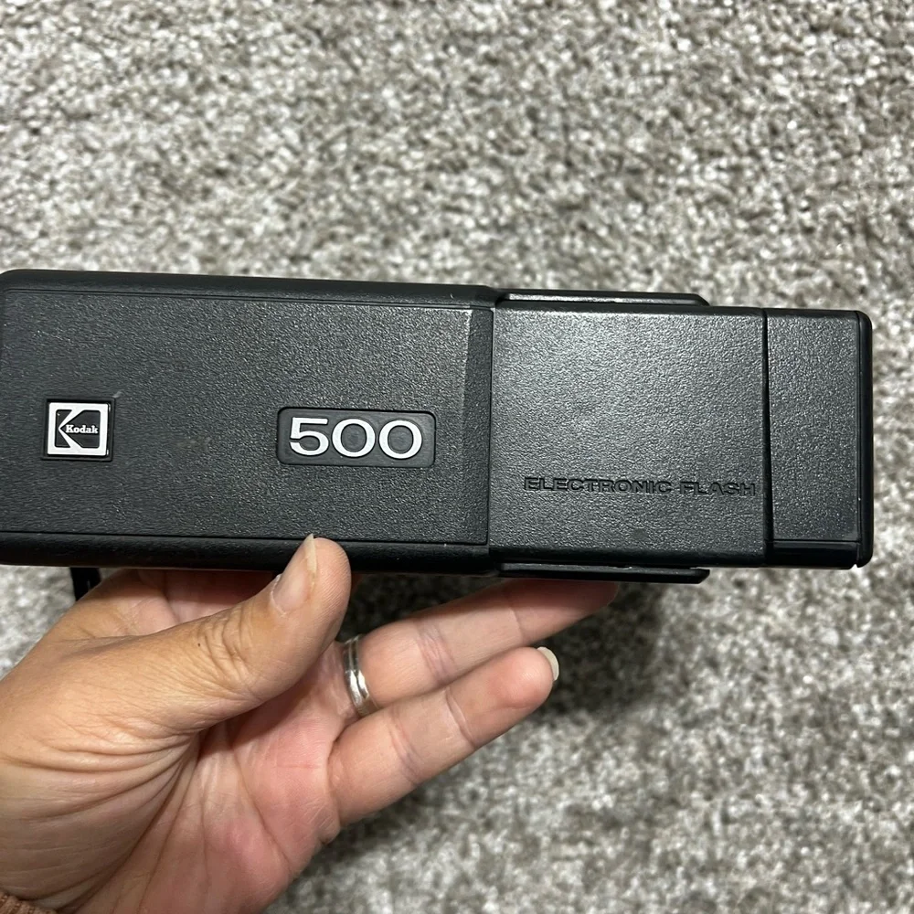 Kodak 500 Electronic Flash (Untested)Camera